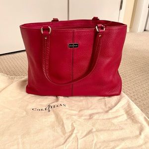 Cole Haan Leather Tote Bag